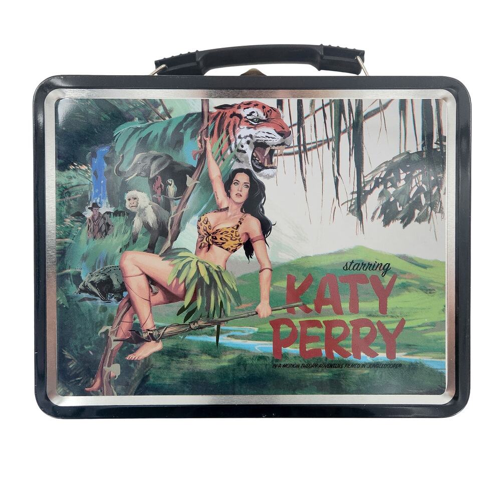 Katy Perry Lunchbox Collectible 2013 Prism Roar Junglescope Black